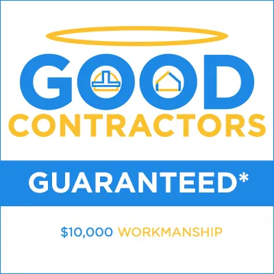 The Good Contractors List 10+ year partner badge