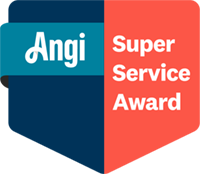 Angi Super Service Award badge