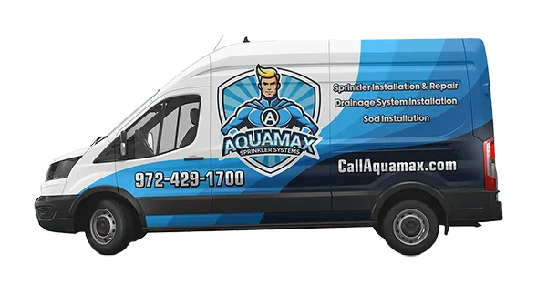 Aquamax wrapped service truck