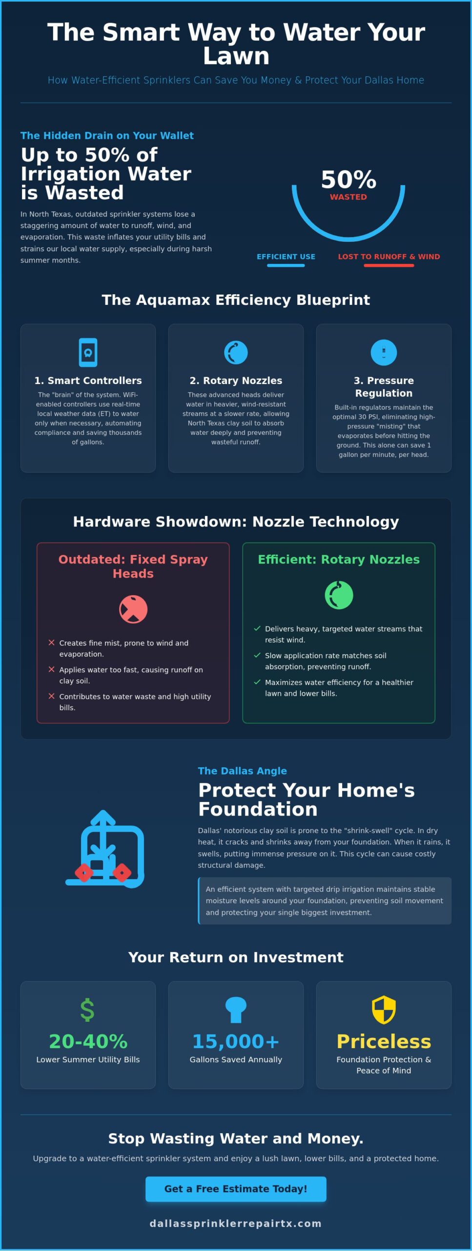 Water Efficient Sprinkler Systems: A Homeowner’s Guide to Smart Irrigation