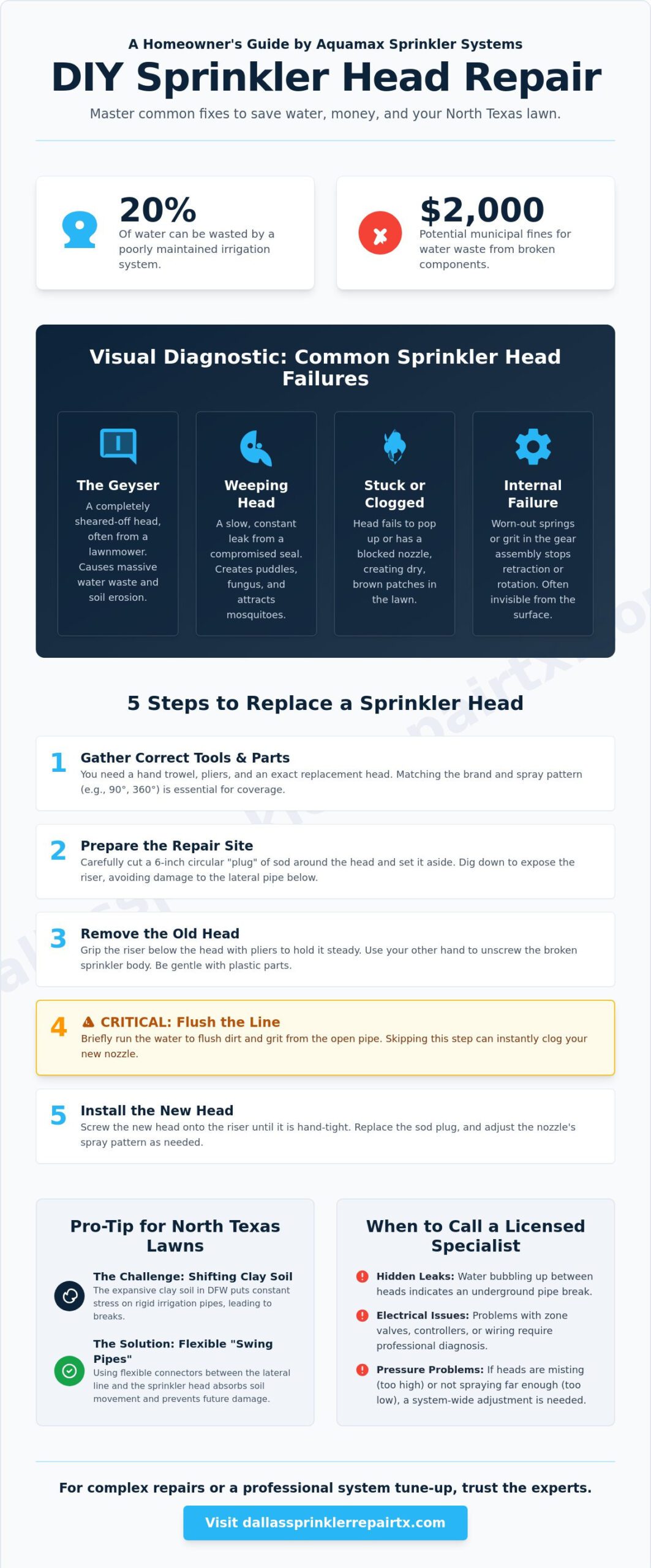 How to Fix a Broken Sprinkler Head: A Complete 2026 Repair Guide