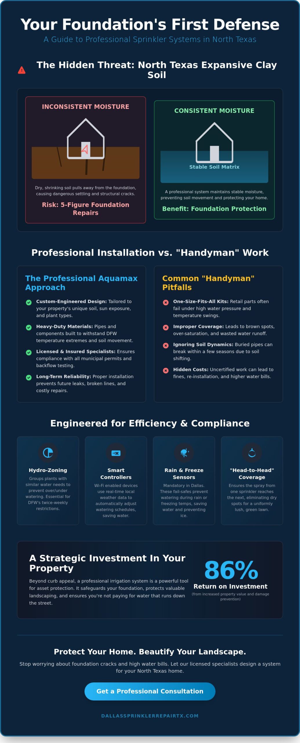 Irrigation System Installation in Dallas & Plano, TX