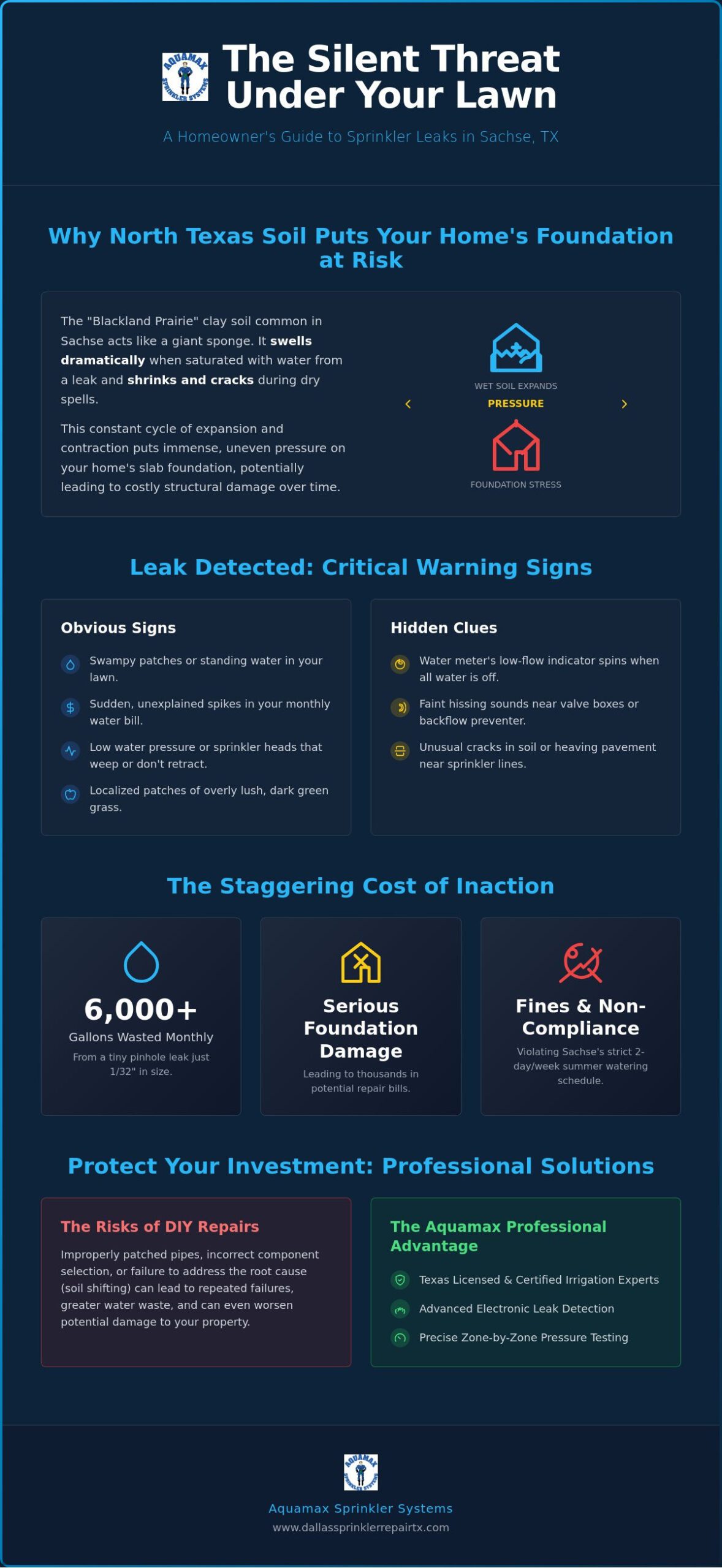 Fix Sprinkler System Leak in Sachse: Expert Irrigation Repair Guide