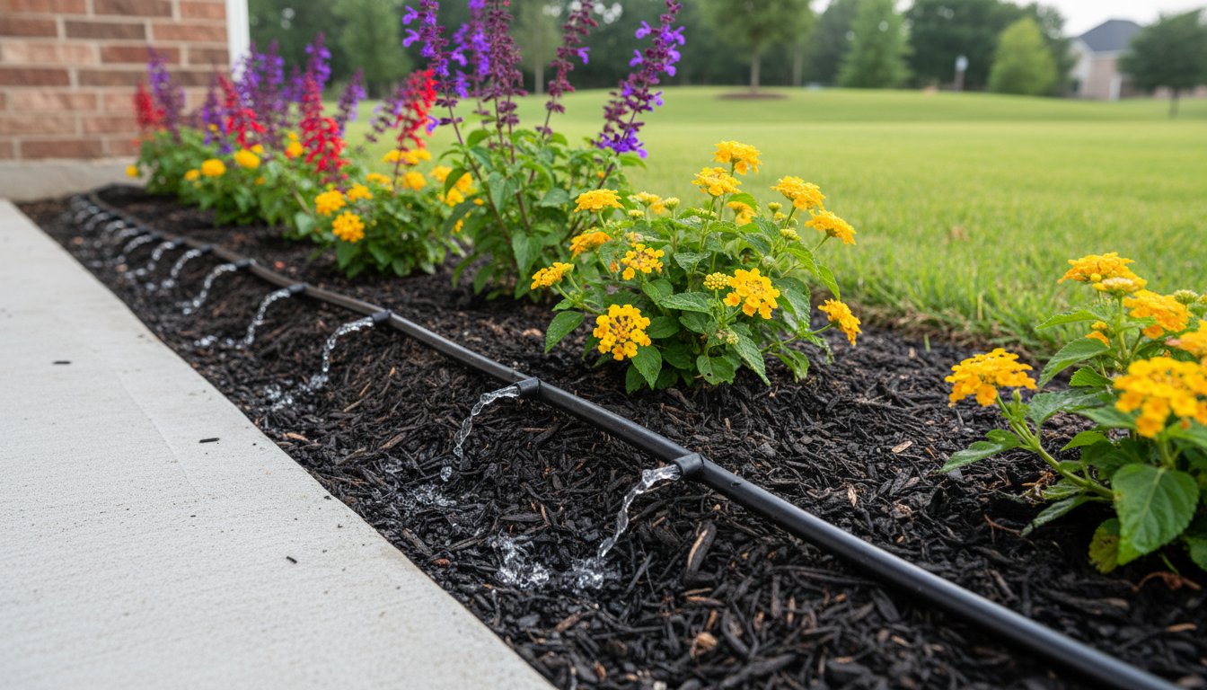 Professional Drip Irrigation System Installation in Dallas: Protecting Your Landscape and Foundation