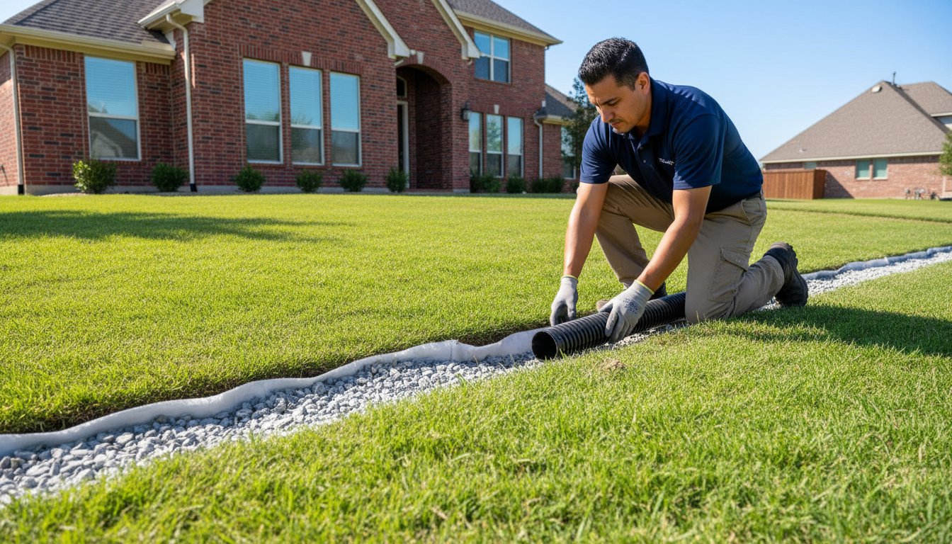 Yard Drainage System Cost: 2026 Dallas Homeowner’s Guide