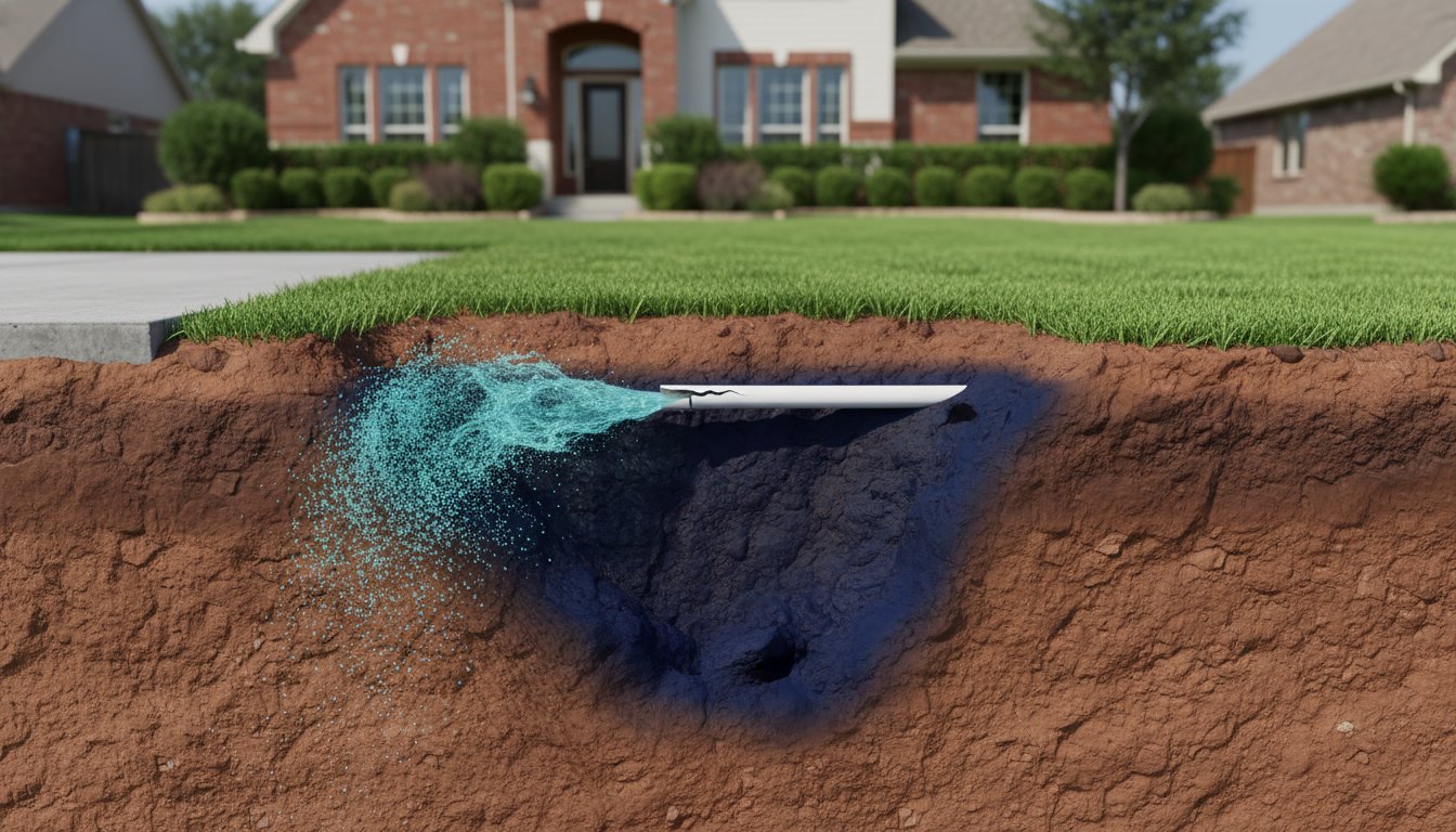 Sprinkler System Leaking Underground: Myth-Busting the Hidden Risks to Your Dallas Home