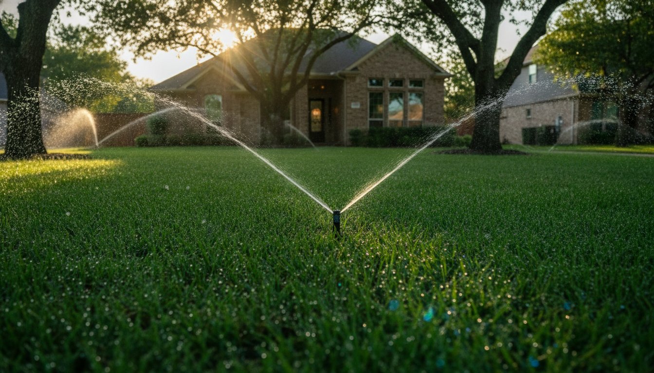 Professional Sprinkler System Installation in Dallas & Plano