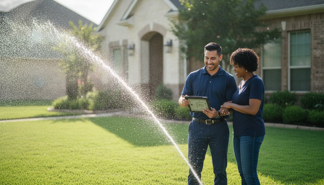Professional Sprinkler System Inspection in Plano: Protecting Your Lawn & Foundation