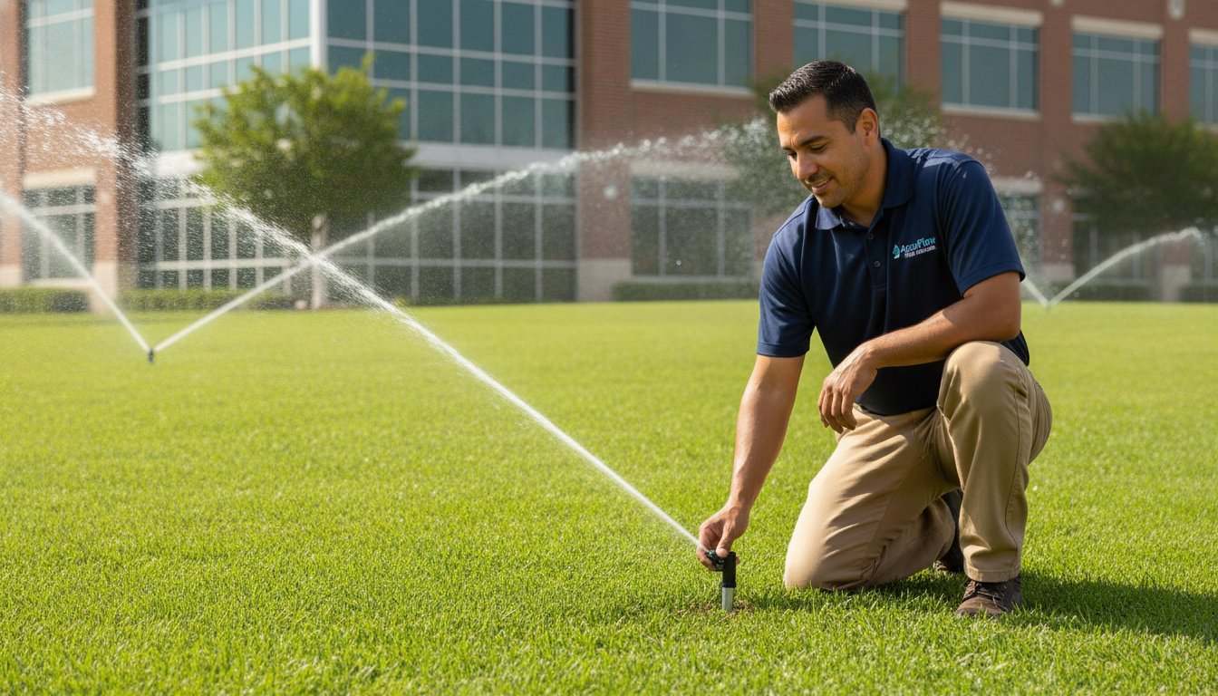 Commercial Sprinkler System Repair in Garland: Expert Irrigation Solutions for 2026