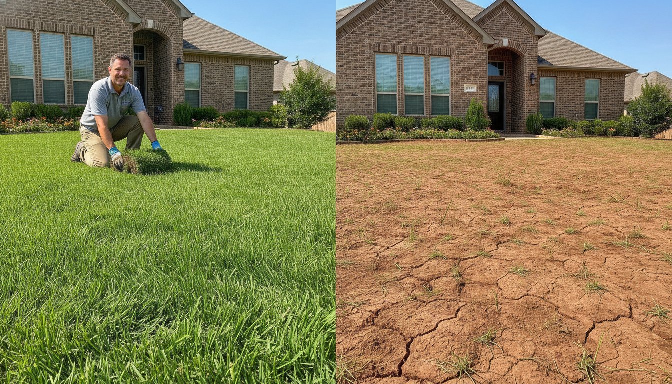 Sod vs. Hydro Mulch: Best Choice for Your Dallas Lawn