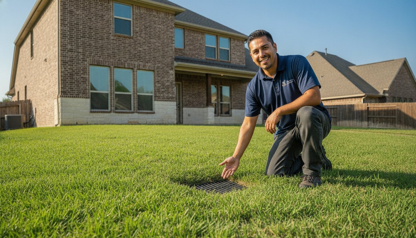 Lawn Drainage Contractors in Sachse: Protecting Your Home’s Foundation – Hero Image Lawn Drainage Contractors in Sachse: Protecting Your Home’s Foundation