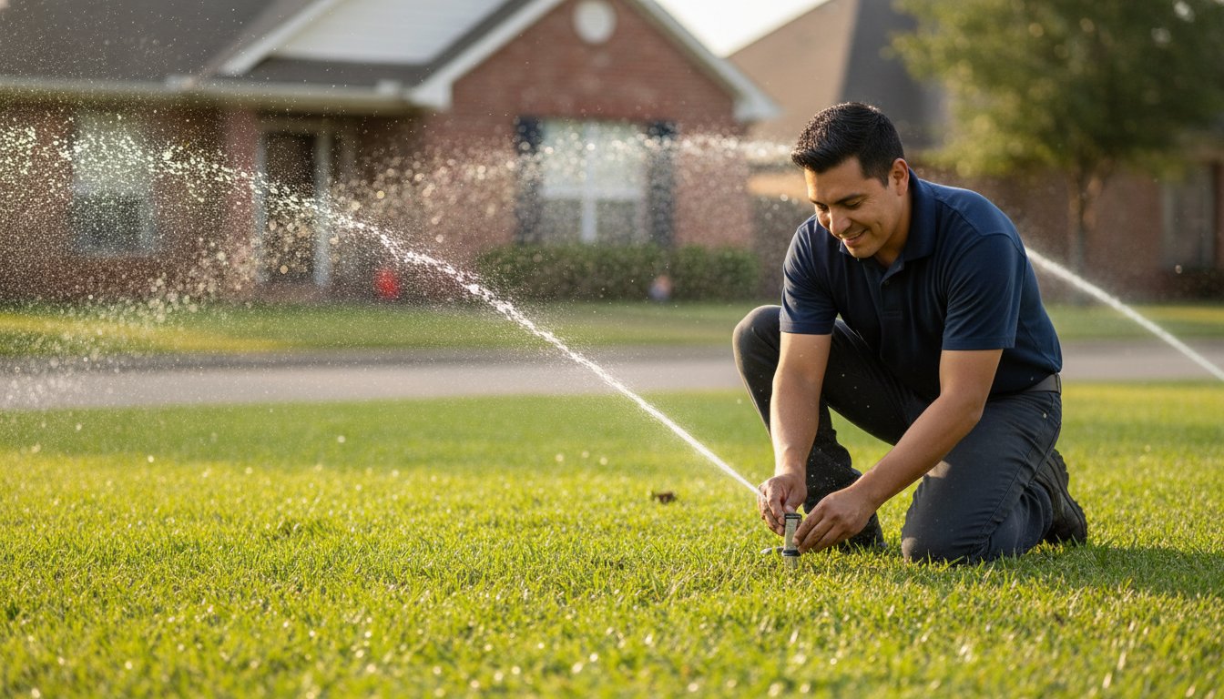 Sprinkler System Pressure Problems in Carrollton: Causes & Expert Solutions
